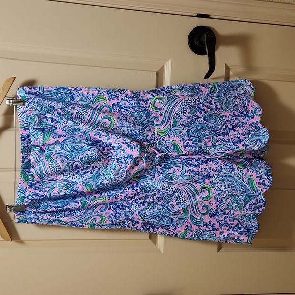 NWT Lilly Pulitzer Jace Strapless Romper. Size L - Picture 5 of 11